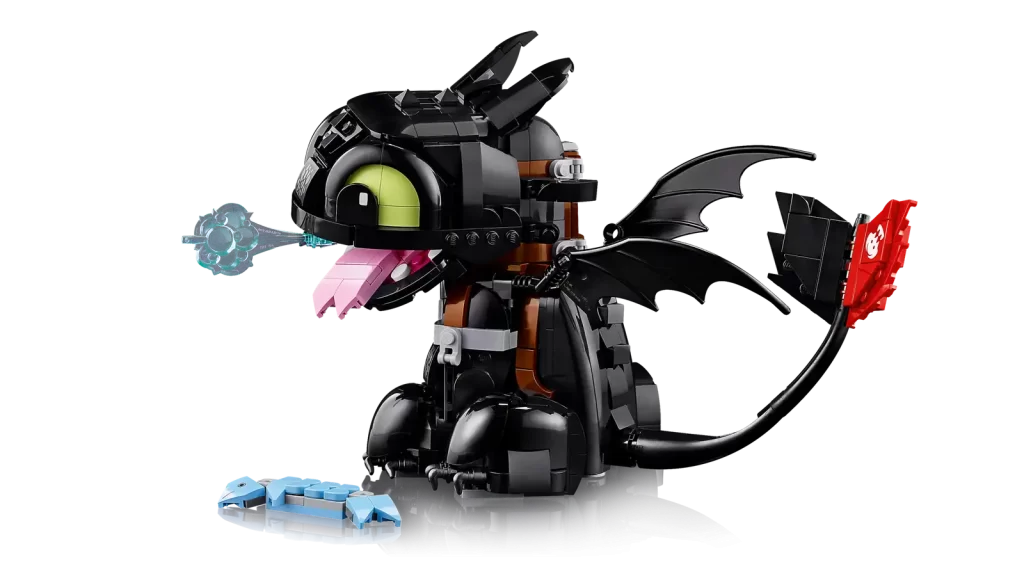 Toothless Lego Set